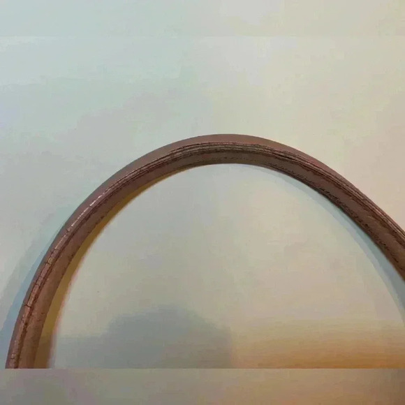 Alexander McQueen Padlock Zip Tote in Blush Pink Leather with Gold Skull Charm - Picture 12 of 14